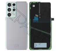 Genuine Samsung Galaxy S21 Ultra Back Glass / Battery Cover - Phantom Silver ...