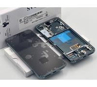 Genuine Samsung Galaxy S22 (SM-S901B) Complete LCD In Green - GH82-27520C