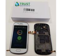 GENUINE SAMSUNG GALAXY S3 MINI GT-i8190 SERVICE PACK ORIGINAL LCD SCREEN WHITE