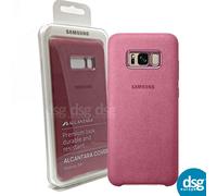 GENUINE SAMSUNG GALAXY S8+ S8 PLUS ALCANTARA COVER CASE - PINK SOFT TOUCH