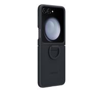 Genuine Samsung Galaxy Z FLIP 5 Silicone Case With Ring- Indigo Blue