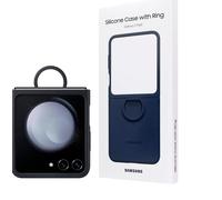 Official Samsung Silicone Cover Case with Ring for Galaxy Z Flip 5 - New