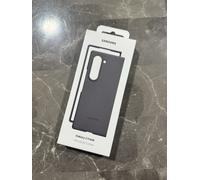 Genuine Samsung Galaxy Z Fold6 Faux Leather KindSuit Case - Grey EF-VF956PJEGWW