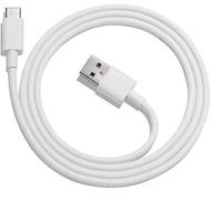 Genuine Samsung Original Fast Charging USB-A to USB-C Type C Charge and Sync Cable For Mobile Phones and Tablets (USB Type C Cable - White)