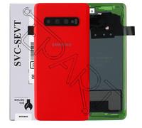 Genuine Samsung S10 G973 Battery Cover / Back Glass - Cardinal Red GH82-18378H