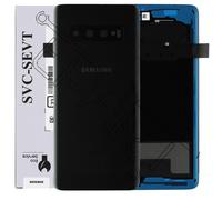 Genuine Samsung S10 G973 Battery Cover / Back Glass - Prism Black GH82-18378A