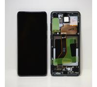 Genuine Samsung S20 Plus (G985, G986) LCD Assy+ Frame Cosmic Black GH82-22134A