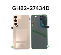 Genuine Samsung S22 5G (S901B) Battery Cover + Camera Lens + Adhesive Pink Gold