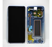 Genuine Samsung S9 (G960F) LCD Assy +Frame New Polaris Blue GH97-21696G