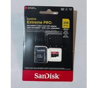 Sandisk MicroSDXC Extreme Pro 256GB 200mb/s U3 V30 A2