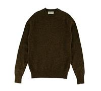 Genuine Scottish Knits Classic Shetland Crew Neck Jumper Braken Extra Large