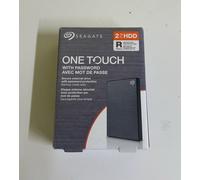 Genuine Seagate One Touch with Password Portable Hard Drive 2TB Grey