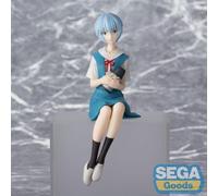 Genuine Sega Rebuild of Evangelion PM Perching Figure Rei Ayanami 14cm