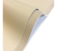 Genuine Sheepskin Leather for Bookbinding (Warm White, 12x12In/ 30x30cm)