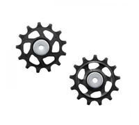 Shimano Spares SLX RD-M7100 tension and guide pulley set, Black