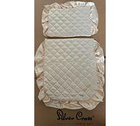 Genuine Silver Cross Dolls Pram Oberon Bedding Quilt Pillow Jubilee SET