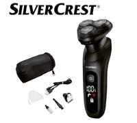 (99) Silvercrest Rotary Shaver Black Cordless - Rechargeable