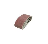 Genuine Silverline Sanding Belts 65 x 410mm 5pk 80 Grit | 807650