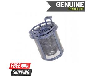 GENUINE SMEG DISHWASHER CENTRAL DRAIN MESH FILTER ASSEMBLY 693410546