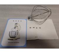 Genuine Smeg SMF03 / 02 Stand mixer replacement Whipping Whisking Whisk NEW