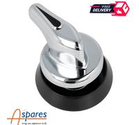 Smeg Silver & Black Control Knob Switch Range Style Cooker Oven Genuine