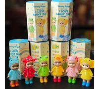 Genuine Sonny Angel I Love Rainy Day Series Blind Box Action Figure Sonny Collectible Model Angel Mystery Box Surprise Toy Gift A set of 6pcs