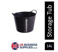 Red Gorilla Gorilla Flexi Tub 14ltr Black
