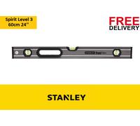Genuine Stanley STA043624 Fatmax Pro Box Beam Spirit Level 3 Vial 60cm 24''