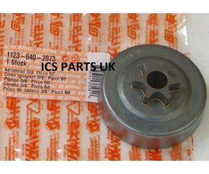 Genuine Stihl Chainsaw Clutch Chain Sprocket 1123 640 2073 MS171 021 023 025 8/6