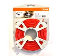 Genuine Stihl Grass Trimmer Line Square Red Section 2.7mm х 32m 00009302642