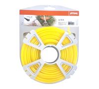 Genuine Stihl Grass Trimmer Line Square Yellow Section 3.0mm х 53m 00009302644