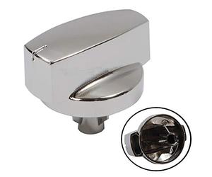 Genuine Stoves 444445412 Oven Cooker Knob Function Control Switch (Silver/Chrome)