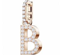 Genuine SWAROVSKI Charm Remix Letter "B" Rose Gold Plated 5437616