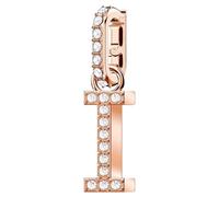 Genuine SWAROVSKI Charm Remix Letter "I" Rose Gold Plated 5437611