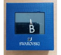 Genuine SWAROVSKI Charm Remix Letters Rose Gold Plated Bracelet Clasp Charm
