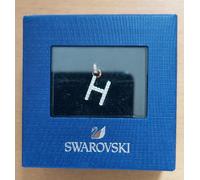 Genuine SWAROVSKI Charm Remix Letters Rose Gold Plated Bracelet Clasp Charm