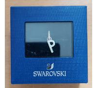 Genuine SWAROVSKI Charm Remix Letters Rose Gold Plated Bracelet Clasp Charm