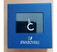 Genuine SWAROVSKI Charm Remix Letters Rose Gold Plated Bracelet Clasp Charm