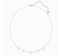 Genuine Swarovski Crystal Jewelry LOUISON NECKLACE, White, Rhodium 5419242