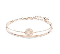 Genuine Swarovski Ginger White Rose Gold Tone Bangle 5274892