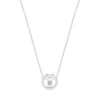 Genuine SWAROVSKI HOLLOW PENDANT, WHITE, RHODIUM PLATED 5349348