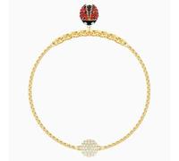 Genuine Swarovski Jewelry REMIX COLLECTION LADYBUG STRAND, Gold Tone, L 5479018