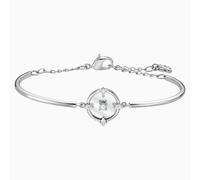 Genuine Swarovski NORTH BANGLE WHITE RHODIUM PLATED 5497227