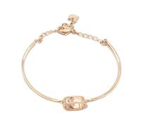 Genuine Swarovski Rose Gold Bracelet Sparkling Dance Bangle 5472382