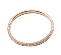 Genuine Swarovski Rose Gold Bracelet Stone Collection Medium Bangle 5032850