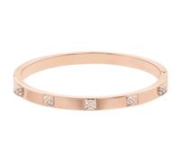 Genuine SWAROVSKI Tactic bangle White, Rose gold-tone finish (L)5184528
