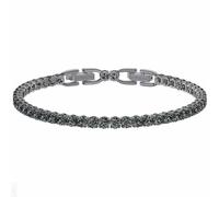 Genuine SWAROVSKI TENNIS BRACELET, GREY, RHODIUM PLATED 5514655