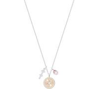 Genuine Swarovski Zodiac Pendant SAGITTARIUS, Pink, Rhodium Plating 5349221