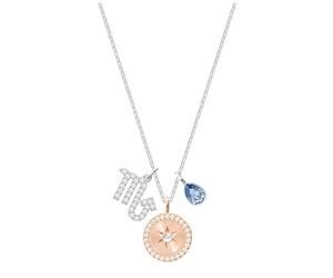 Genuine SWAROVSKI Zodiac Pendant SCORPIO, Blue-5349222