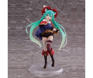 Genuine Taito Hatsune Miku Wonderland Figure Puss in Boots 18cm